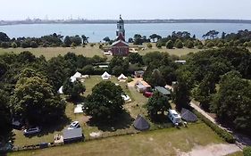 Bell Tent Glamping At Royal Victoria Country Park